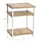 Household Essentials Jamestown 2-Shelf End Table